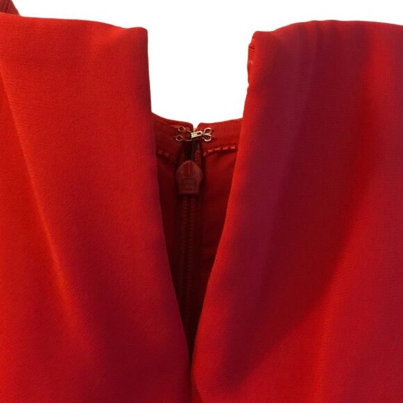BCBG Convertible Strapless Red Mini Dress Womens Size 4 - Picture 5 of 8